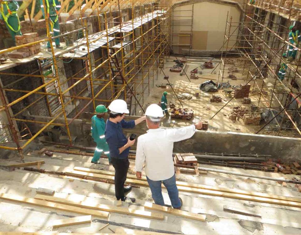 Desperdicio de materiales en una construcción