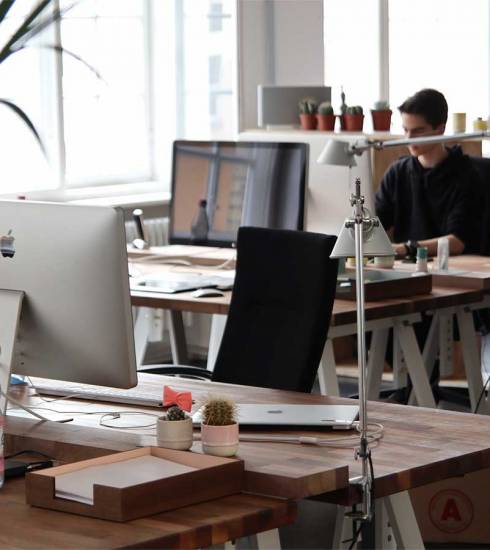 Interior de oficinas para arrendar en Bogotá