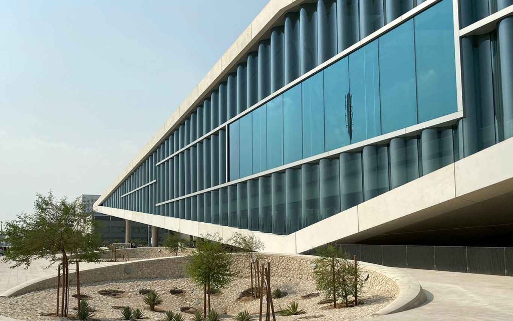 Biblioteca Nacional de Catar, majestuosa obra de arquitectura en Qatar