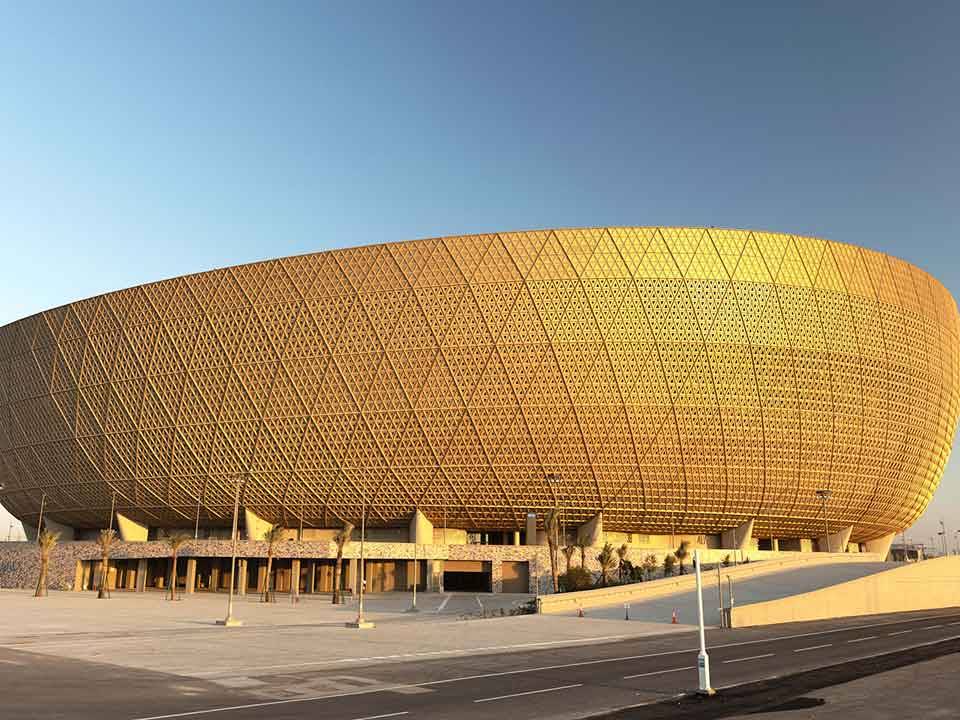 Estadio Lusail, una de las sedes del Mundial de Fútbol Qatar 2022