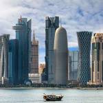 Vista panorámica de Doha y sus obras arquitectónicas